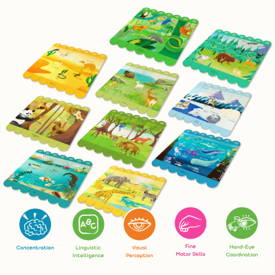Biomes&#x20;Mosaico&#x20;Puzzle&#x20;&#x2013;&#x20;1&#x20;Double-Sided&#x20;Educational&#x20;Puzzle