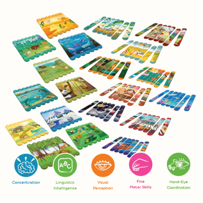 Mosaico&#x20;Puzzle&#x20;Pack&#x20;&#x2013;&#x20;10&#x20;Double-Sided&#x20;Educational&#x20;Puzzles