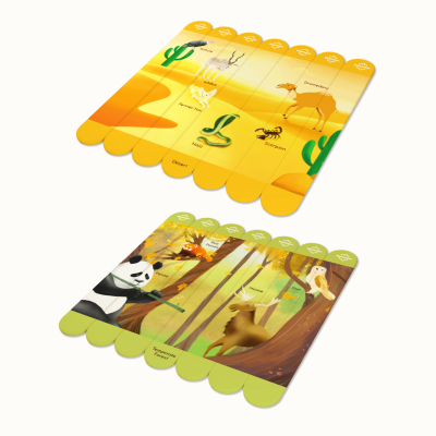 Biomes&#x20;Mosaico&#x20;Puzzle&#x20;&#x2013;&#x20;1&#x20;Double-Sided&#x20;Educational&#x20;Puzzle