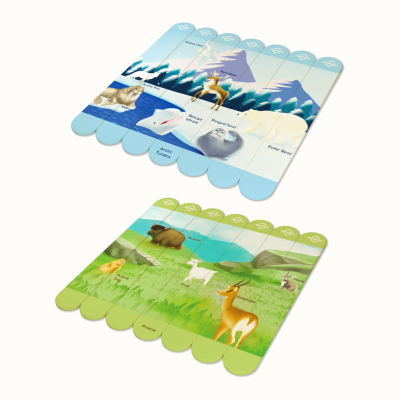 Biomes&#x20;Mosaico&#x20;Puzzle&#x20;&#x2013;&#x20;1&#x20;Double-Sided&#x20;Educational&#x20;Puzzle
