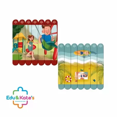 Classic&#x20;Mosaico&#x20;Puzzle&#x20;&#x2013;&#x20;1&#x20;Double-Sided&#x20;Educational&#x20;Puzzle