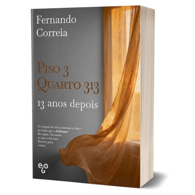 Capa de livro Piso 3 Quarto 313 com cortinas amarelas