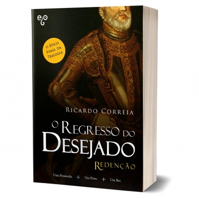Capa do livro 'O Regresso do Desejado Redenção' de Ricardo Correia