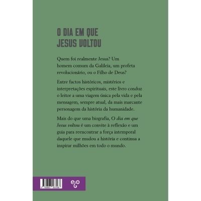 Contracapa de livro verde com texto e código de barras