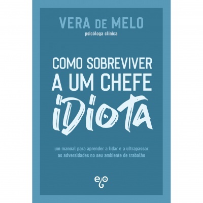 Capa de livro azul com texto branco de título e autor