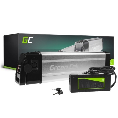 Bateria para bicicleta elétrica Green Cell com carregador e chaves