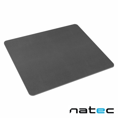 Tapete para rato cinza escuro com logótipo natec