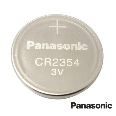 Pilha botão Panasonic CR2354 3V metálica