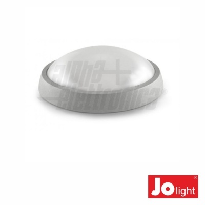 Luz LED de superfície branca com cúpula translúcida Jo light