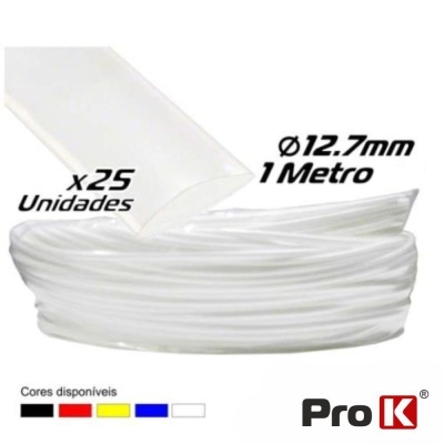 Mangueira transparente flexível Ø12.7mm 1 Metro Pro K