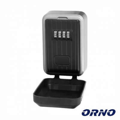 Caixa de segurança para chaves preta com combinação numérica