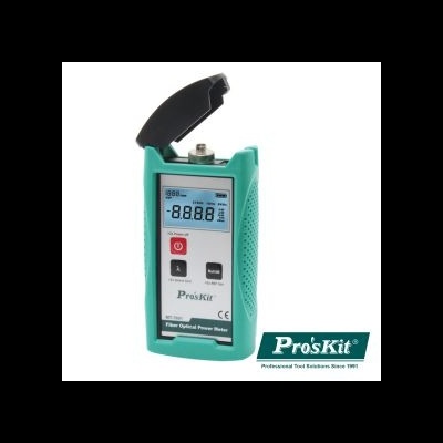 Medidor de potência óptica Pro'sKit verde com visor digital