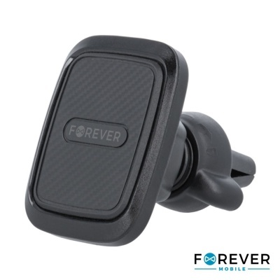 Suporte magnético preto para telemóvel da marca FOREVER para automóvel