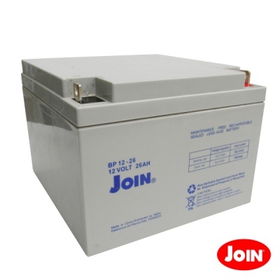 Bateria selada de ácido 12V 26Ah cinza JOIN