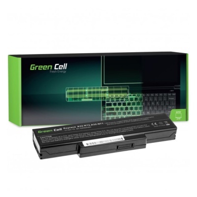 Bateria para portátil Black 4400mAh Green Cell com embalagem preta e verde