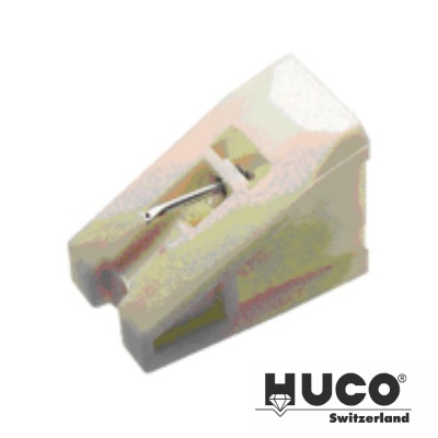 Agulha de substituição para gira-discos HUCO Switzerland com agulha metálica