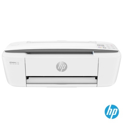 Impressora HP DeskJet 2130 branca com painel de controlo