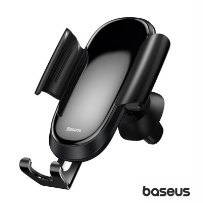 Suporte para telemóvel preto Baseus para carro