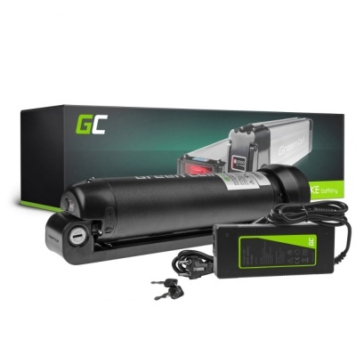 Bateria para bicicleta elétrica Greencell GT com carregador e chaves