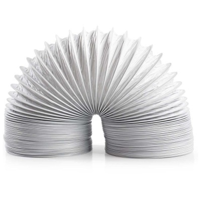 Brinquedo de mola plástico branco em forma circular