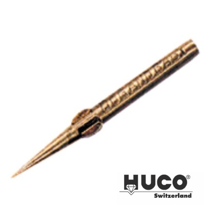 Ponta de ferro de soldadura dourada com marca LUCO Switzerland