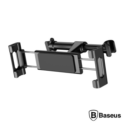 Suporte para tablet ou telemóvel preto com logo Baseus