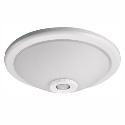Luz de teto redonda branca com sensor de movimento