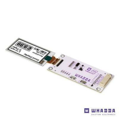 Placa eletrónica com ecrã digital a mostrar 66.9g e marca WHADDA