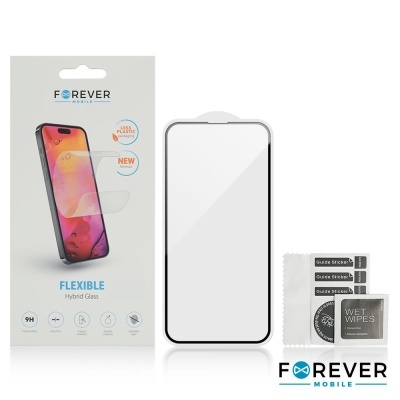Protetor de ecrã FLEXIBLE FOREVER Mobile com acessórios e embalagem