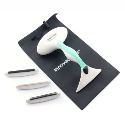 Barbeador elétrico com 3 cabeças e saco preto Innovagoods