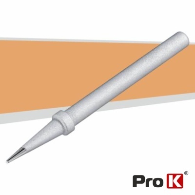 Ponta de ferro de soldar branca com ponta metálica