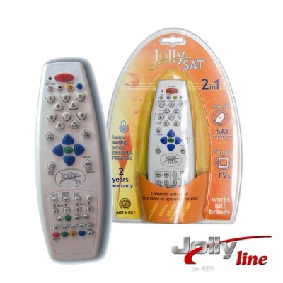 Comando universal Jolly SAT com embalagem laranja