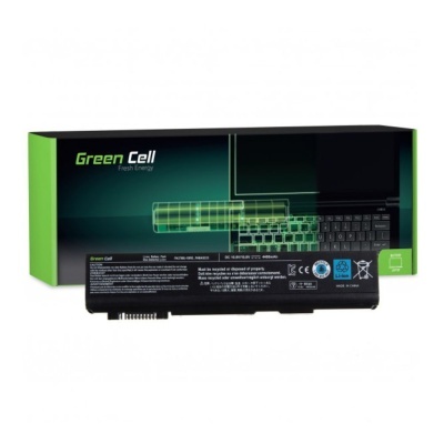 Bateria preta para portátil Green Cell com caixa verde e preta