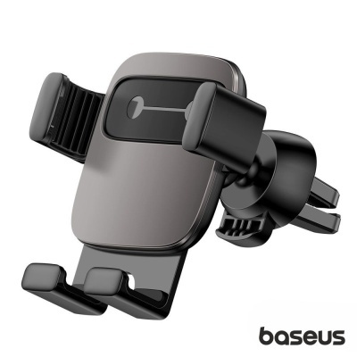 Suporte para telemóvel de automóvel Baseus preto com garras ajustáveis