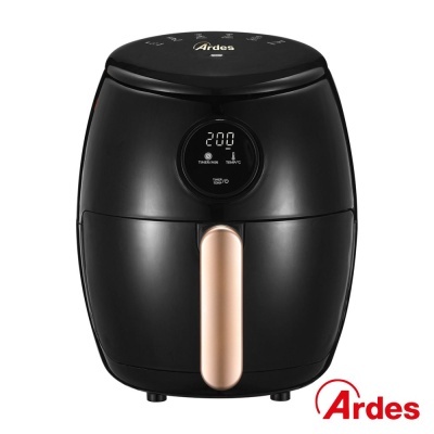 Frigideira elétrica preta Ardes com visor digital