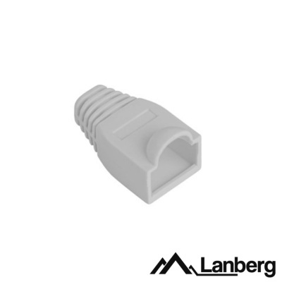 Capa protetora cinzenta para conector RJ45 Lanberg