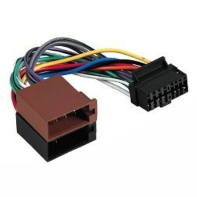 Cabo adaptador elétrico colorido com conectores de plástico