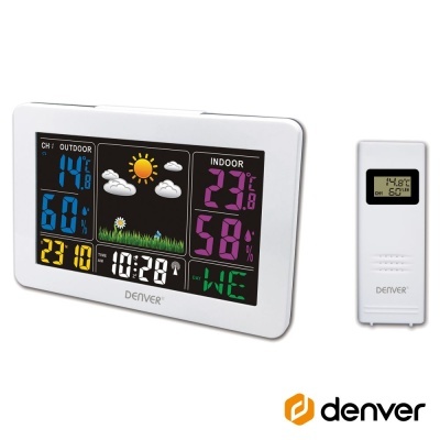 Estação meteorológica digital Denver com sensor externo