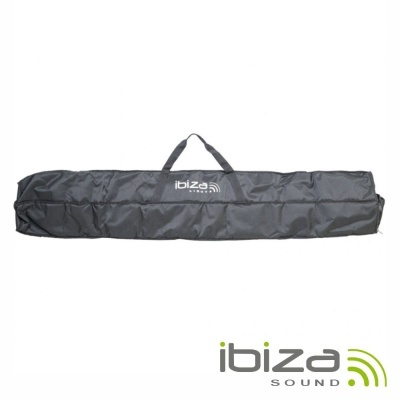 Bolsa de transporte preta com logótipo ibiza SOUND