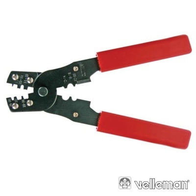 Alicate de corte com cabos vermelhos