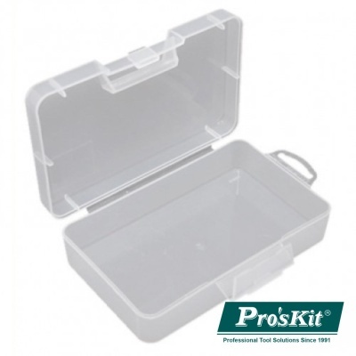 Caixa de armazenamento transparente de plástico Pro'sKit