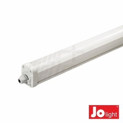 Luminária LED tubular branca da marca Jo light