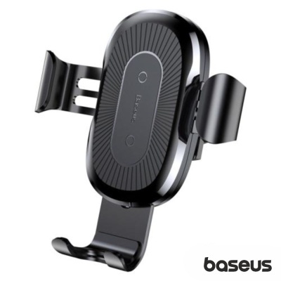 Suporte para telemóvel Baseus preto com braços ajustáveis