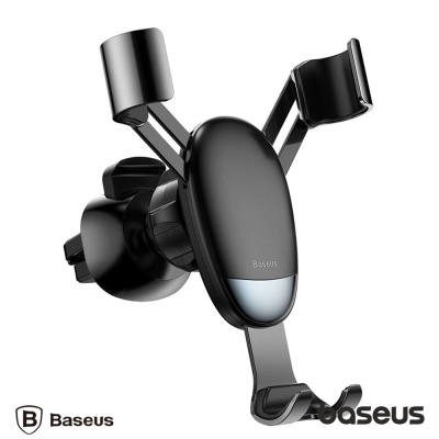 Suporte para telemóvel Baseus preto para carro