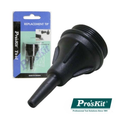 Ponta de substituição preta para ferramenta Pro'sKit na embalagem azul e preta
