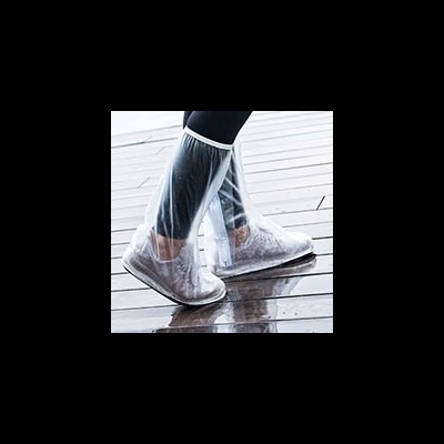 Capas protetoras transparentes para sapatos usados ao ar livre