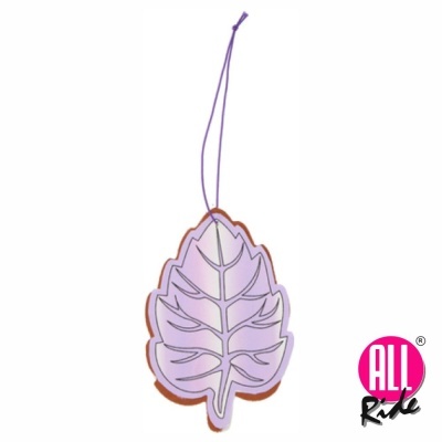 Filtro de ar em forma de folha lilás com cordão para pendurar