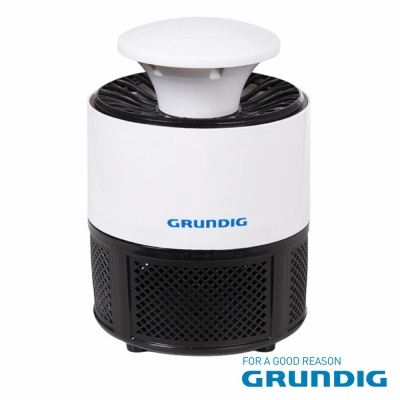 Dispositivo eletrônico branco e preto da GRUNDIG com ventilação