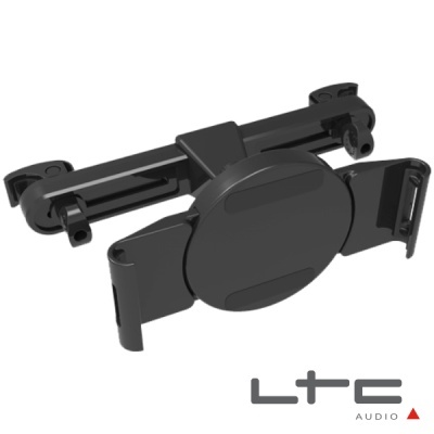 Suporte para telemóvel preto ajustável da LTC Audio