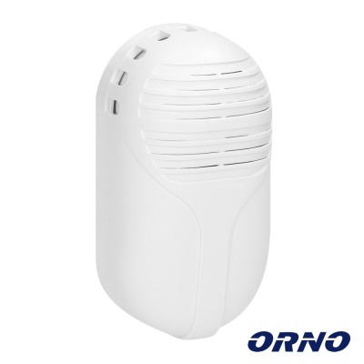 Sensor branco compacto da marca ORNO com grelhas horizontais